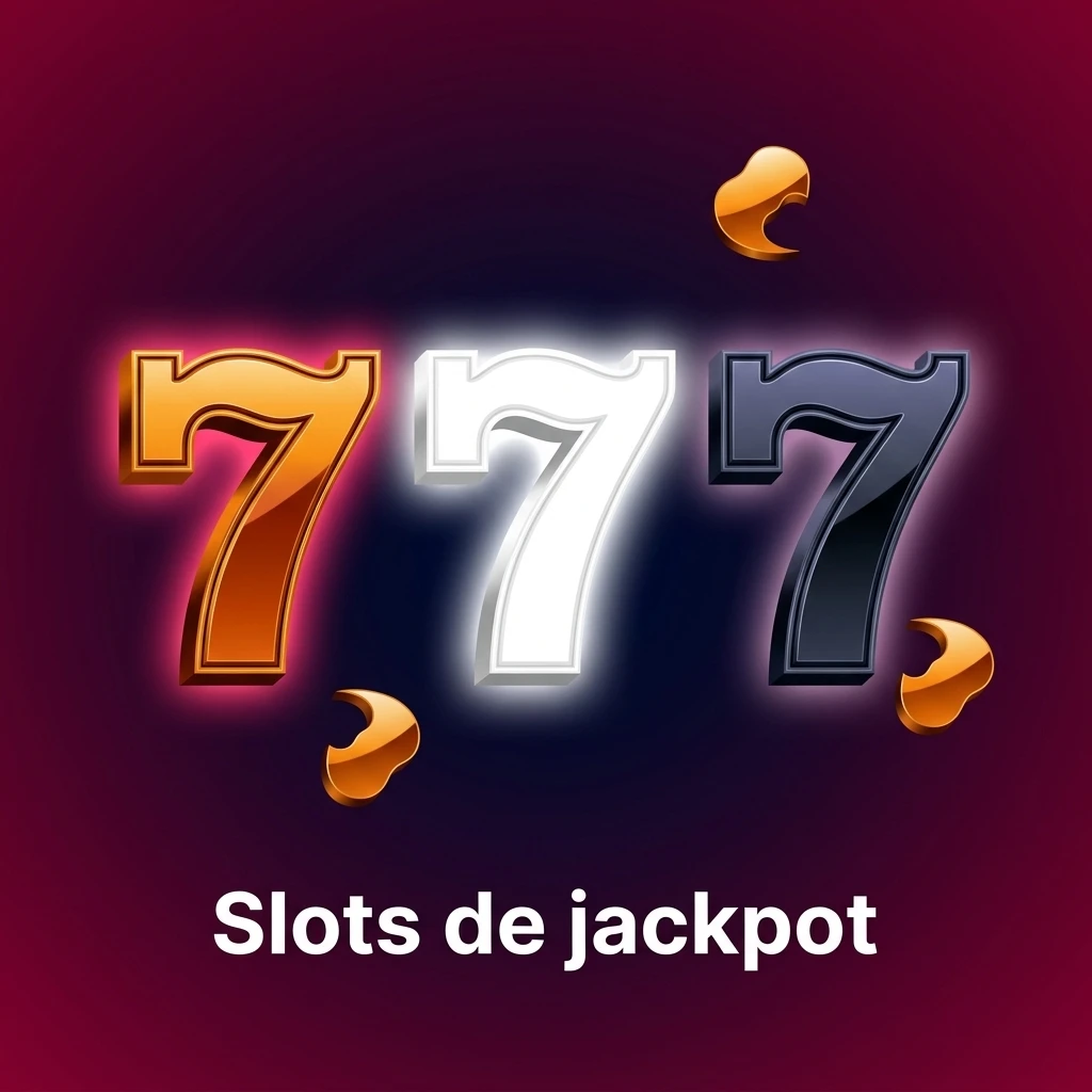 Tela de slots de jackpot com pote progressivo, regras de qualificação e exemplos como Mega Moolah e Divine Fortune